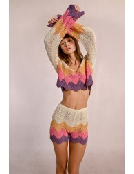 Crochet crop top