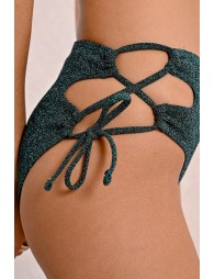 Braguita de bikini con lazada y aberturas