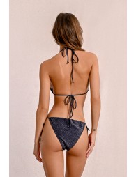 Haut de maillot de bain triangle irisé