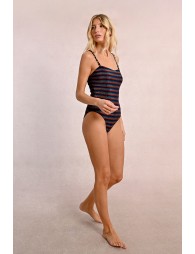 One-piece Lurex swimsuit