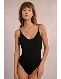 "One-piece swimsuit, terry knit"