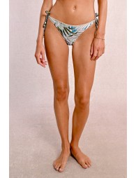 Braguita de bikini con estampado y lazada