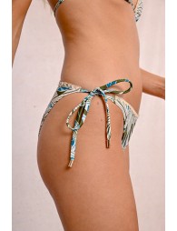 Braguita de bikini con estampado y lazada