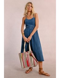 Multicolor tote bag